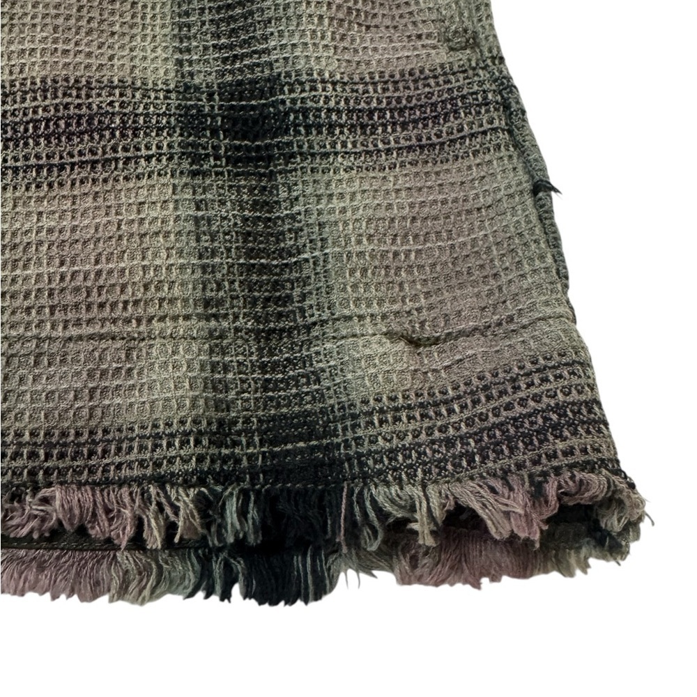 Free People we The Free Anneil Plaid Shirt Jacket Sz XS - Picture 5 of 13